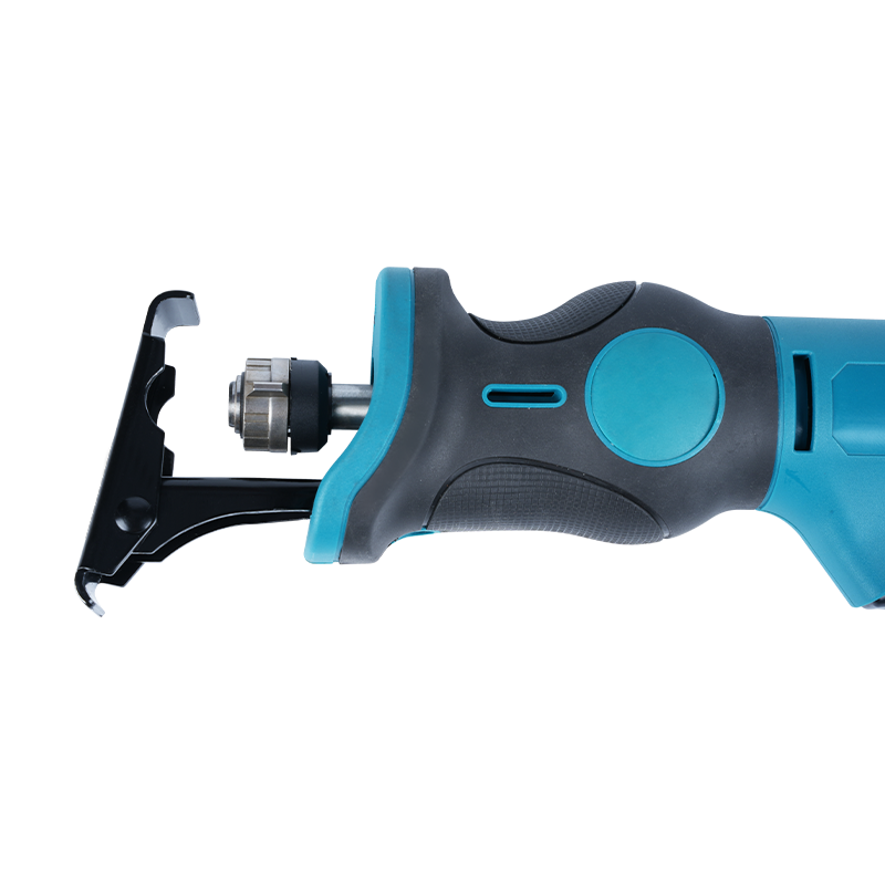 Sierra alternativa con batería de litio de alta capacidad ZY9201 de 12 V con motor de alta capacidad, mandril autoajustable y mango forrado en cuero suave.